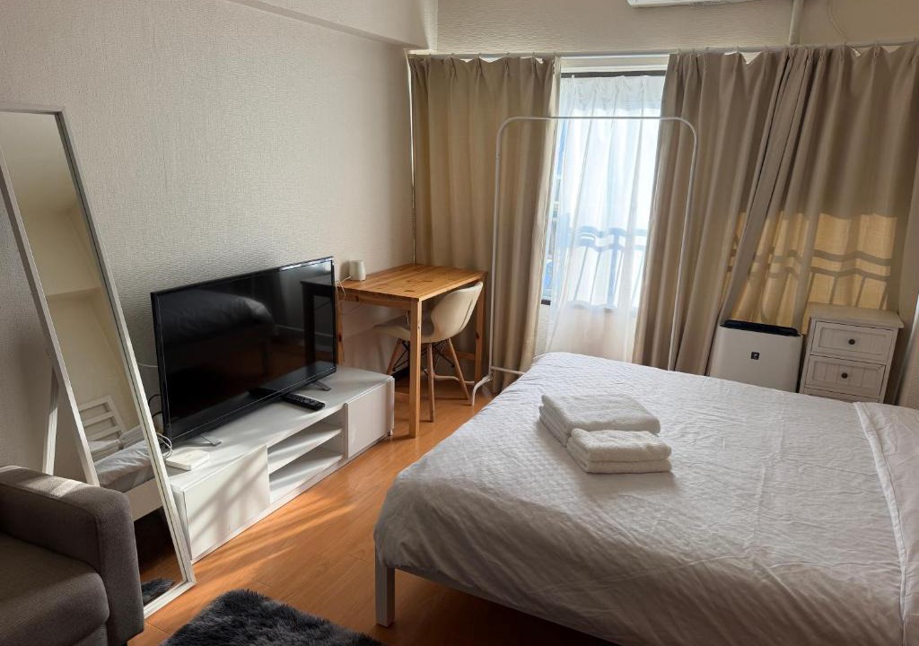 Nagoya City Centre Apartment | 名古屋中区荣圈阳光大床房 包月公寓