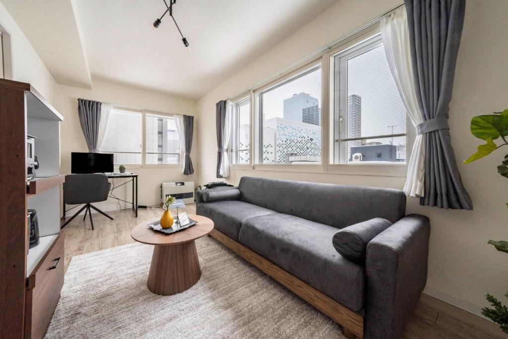 Higashi Apartment | Court Villa Sapporo - Vacation STAY 18724