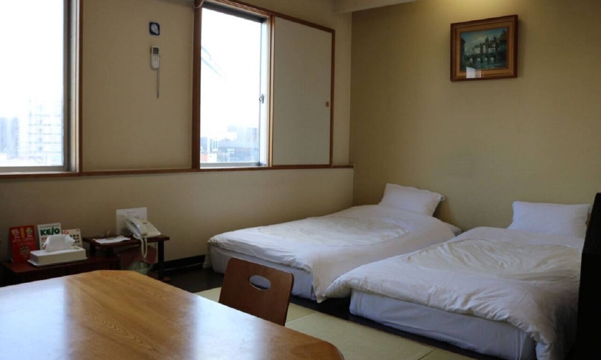 Hakodate Hotel | JapaneseWestern room 10 tatami matsNonsmoki/Hakodate Hokkaidō