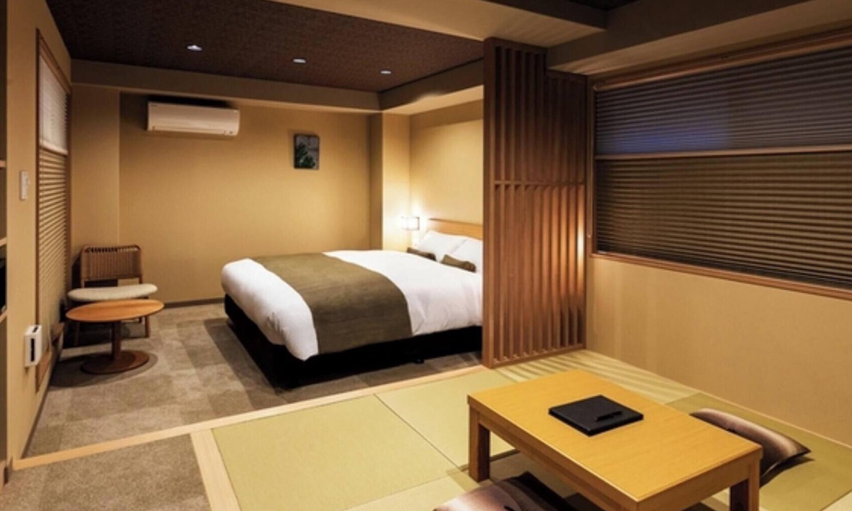 Gion Hotel | JapaneseWestern style Queen bedroom A for 4 peop/Kyoto City Kyōto