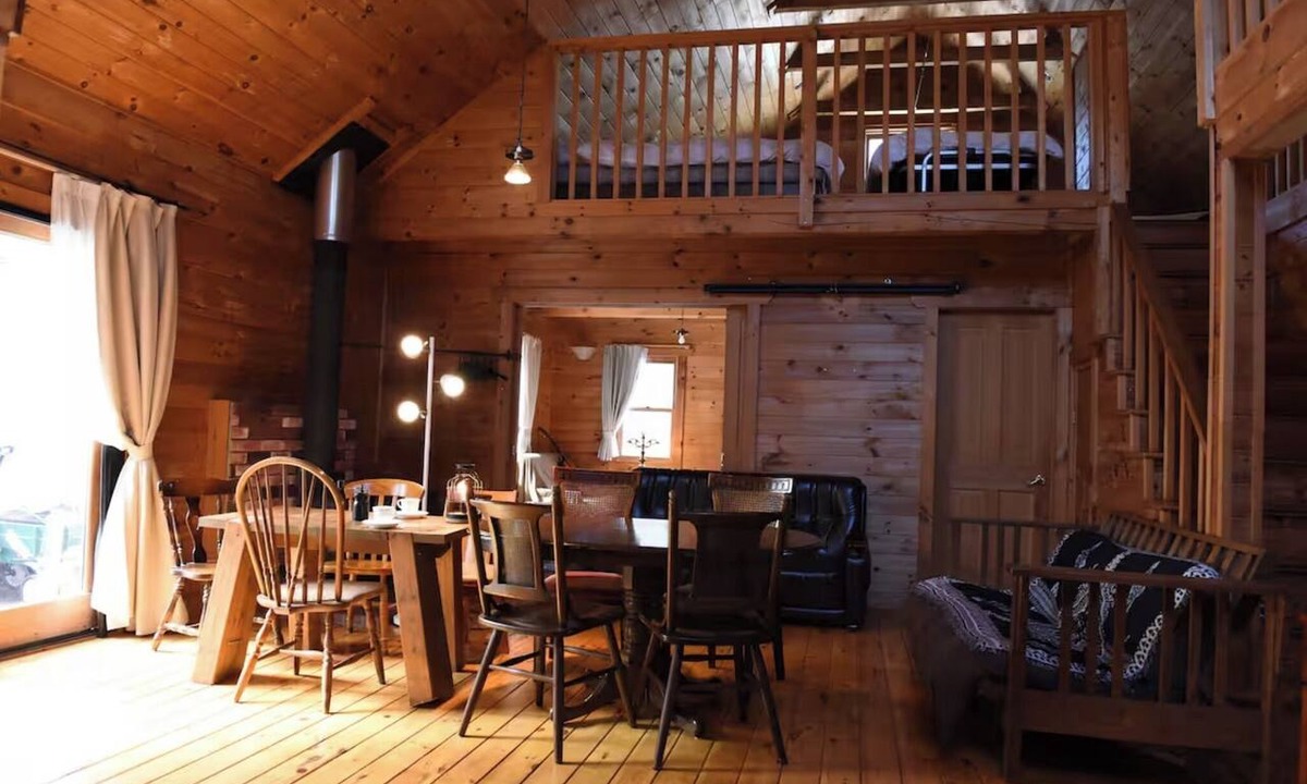 Tsumagoi Cottage | KitaKaruizawa Log house Suitable for large gr/Agatsuma District Gunma