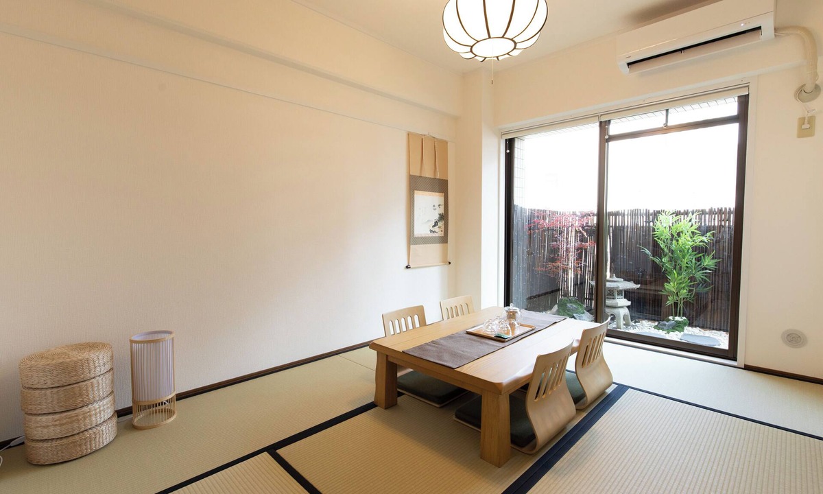 Kita Apartment | OPEN Sale! Walking distance from Umeda area/Modern Japanese/Western style rooms with Japanese-style tatami mats and garden view/Free bicycle rental