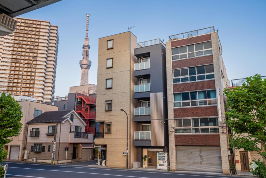 Azumabashi Apartment | Riverview APT, Asakusa-Skytree Area, 4-min to Metro