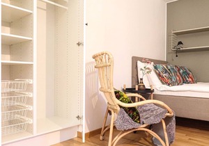 Luxury Studio Street View in Sundbyberg