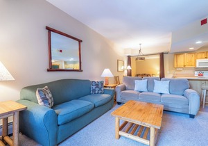 Spacious condo that sleeps 4, steps from the lifts, free wifi & parking in Copper Mountain
