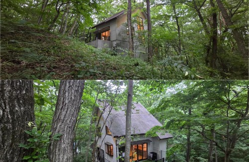 Nasu House | オークヴィラ那須-Oak Villa Nasu 森林浴 バブルテント プライベート空間 100インチ映像 轟音サウンド 人工芝デッキ