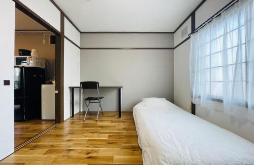 Shiroishi Apartment | 2-2菊札幌中心部から地下鉄で2駅にある古民家型単身アパートメント美室でおすすめ