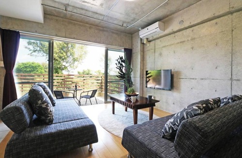 Kadena-cho Apartment | 3 minutes walk to Senaha Beach | Fashionable 1LDK /Nakagami-gun Okinawa