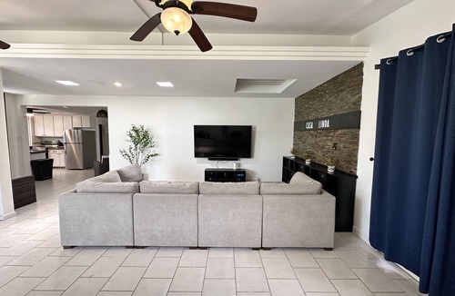 Cabo Rojo House | 4 bdr fully air-conditioned house, private pool near Boqueron, sleeps 10, Wi-Fi
