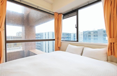 Kanazawa Apartment | 504 Double room with unit bath 1 queen bed Near Kanazawa Castle Park/Kanazawa Ishikawa