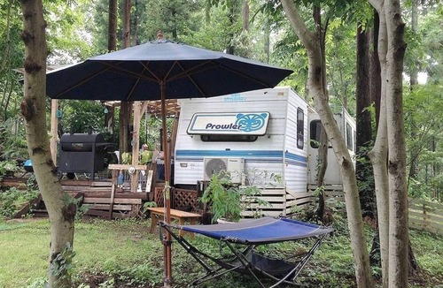Annaka RV Rental | American Trailer 37F | For 2 people | Extended S/Annaka City Gunma