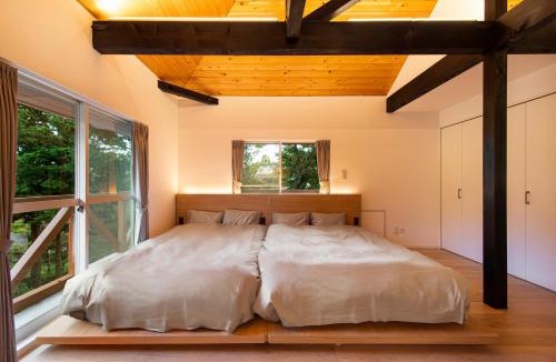 Fujinomiya Villa | asagiri retreat 2023年フルリノベーション 木の美しいデザイン