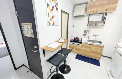 Adachi Apartment | Belmont 103 - 1F Newly Opened 2026 Japanese Modern Stay for 4 Direct to Ueno Akihabara