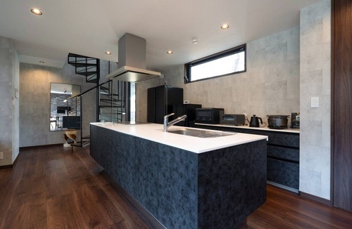 Shiobara Villa | Designer Home: Private Sauna, Wood Stove & Terrace