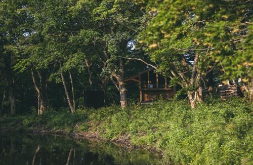 Shinkashio Onsen Hotel | Earthboat Nasu - Glamping Cabin with Private Wood-Fired Sauna & Onsen, Pet-Friendly & Cage-Free