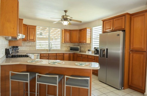 Pedernales Villa | Family friendly 3500ft² villa w/Private Pool, BBQ, 100mbp, near Boqueron & Buye
