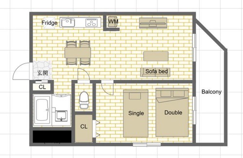 Shinkoiwa Apartment | G-Shinkoiwa ColorBee Hostel4 4min to nearest station