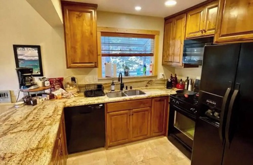 Tahoe Village Condo | Heavenly's closest ski in ski out at Olympic house. 27 steps away from skiing
