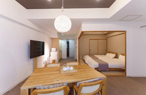 Susukino Apartment | INOVE VILLA SAPPORO - Japandi-Style Room, Easy Access to Susukino