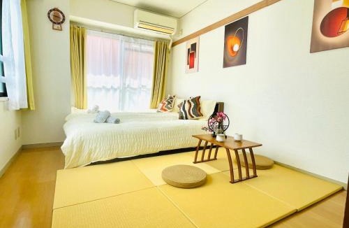 Toshima Apartment | J4-駒込駅4分近商业街東京中心4mins to ST Max 4P 直达新宿 渋谷 表参道 池袋 上野 代代木 銀座 原宿