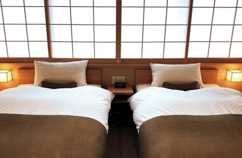 Gion Hotel | JapaneseWestern style moderate twin room for 3 p/Kyoto City Kyōto