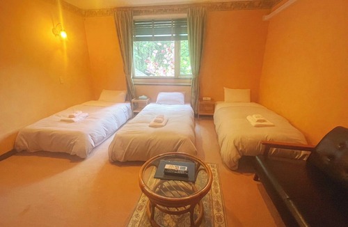 Nasu Hotel | Main building triple room separate bathroom and t/Nasugun Tochigi