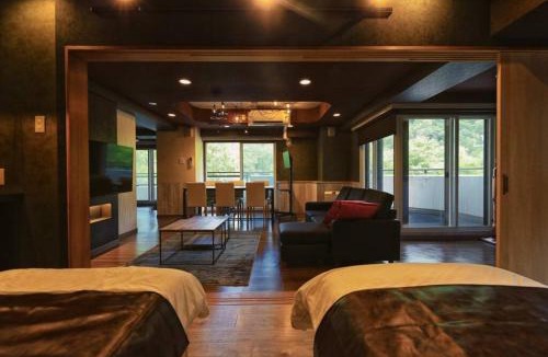 Minami Apartment | MolinHotels201-夏灯路を楽しむ定山渓ステイ-W-beds2&S-beds4