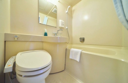 Koka Hotel | Nonsmoking Economy Twin with bathroom and toilet Free WiFi/Koka Shiga