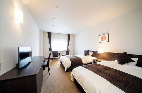 Kisakatamachi Hotel | Ocean View Standard Twin Room | Plan C Basic M/Nikaho City Akita
