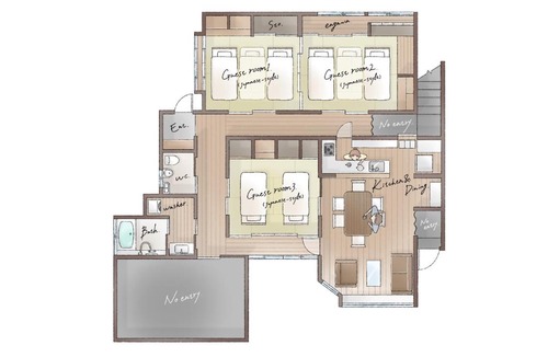 Okaya Apartment | Open sale! Nagano Ukiyoe Entire traditional House, 貸切古民家,最大8名,長野岡谷IC5分,