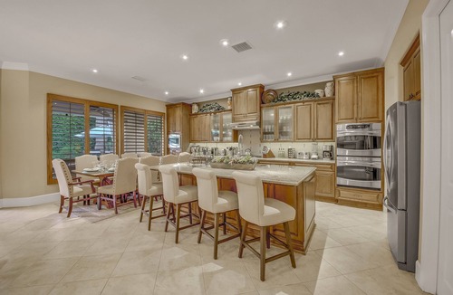 Rancho Santana House | Palm Oasis: Pool, Spa, Putting Green, BBQ!