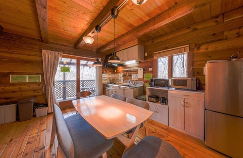 Nasu House | Private Scandinavian Log House with Natural Hot Springs & BBQ