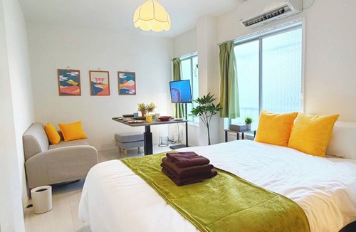 Higashishinkoiwa Apartment | Renovated 2K apartment | 4-minute walk from JR Shin-Koiwa Station | Accommodates up to 4 guests | Direct access to Akihabara, Tokyo in 13 minutes