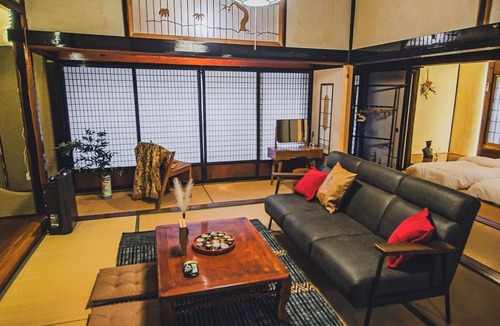 Sado Villa | Sado Island 120 year old private house for rent, Kawasaki Romantic House, Irori experience, hinoki cypress bath and storehouse sauna.