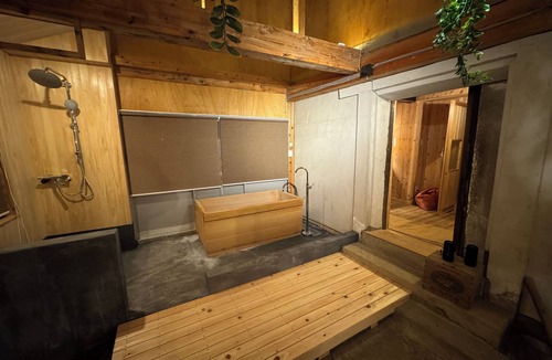 Sado Villa | Sado Island 120 year old private house for rent, Kawasaki Romantic House, Irori experience, hinoki cypress bath and storehouse sauna.