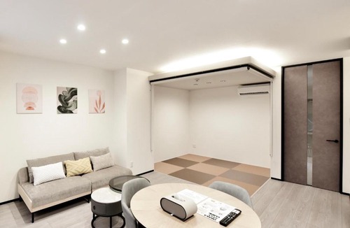 Namba Apartment | Spacious 65sqm Family Apartment Namba Dotonbori Kuromon 8 Guests Riverwood 201