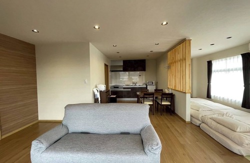 Shimo-yoshida House | Spectacular view of Mt Fuji Balcony available | Modern and beautiful accommodation for rent/Fujiyoshida Yamanashi
