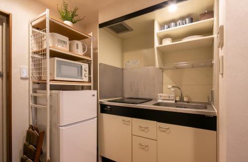 Naka Ward Apartment | trive osu akamon 401 名古屋大須商店街の中にあるミニマム宿泊施設