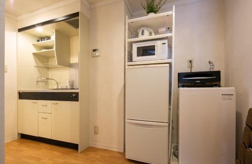 Naka Ward Apartment | trive osu akamon 402 名古屋大須商店街の中にあるミニマム宿泊施設
