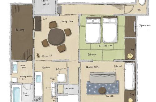 Nagiso Apartment | tsumugi tei - 1 min from Nagiso Station, Nakasendo Base