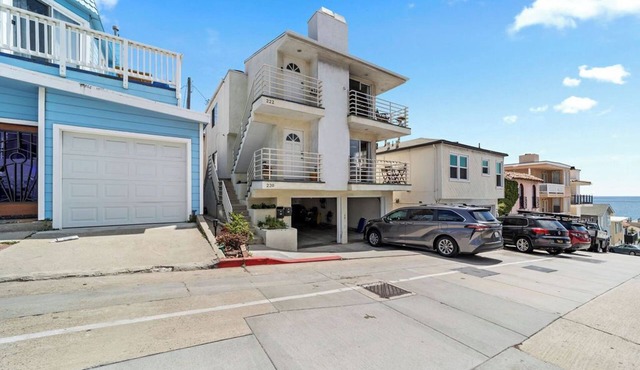 2/2 Beach Bungalow With Ocean Views & Parking! in Manhattan Beach