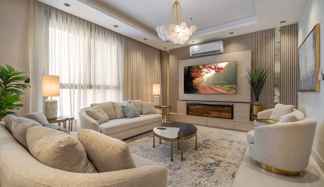A comfortable 2 bedroom apartment in Al-Malqa in Riyadh