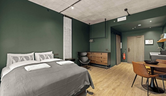 Aurora Nooks - Superior Studio for 2 - free parking in Kópavogur