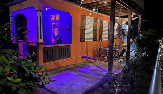 Authentic Puertorrican Home with Full AC -Fast WIFI - Smart TV Near Beach in Cabo rojo
