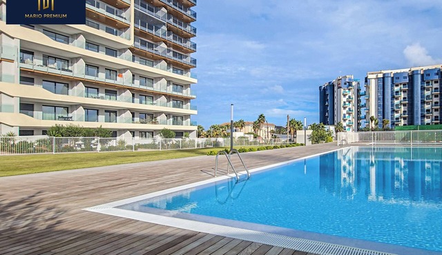 Brisa Azul 2-bedroom apartment in punta prima, pool, gym, jacuzzi in Torrevieja