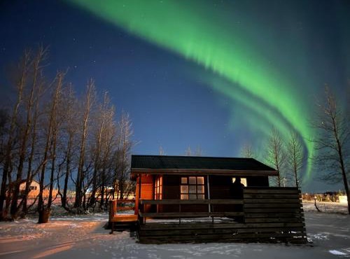 Cave Cabins in Hella