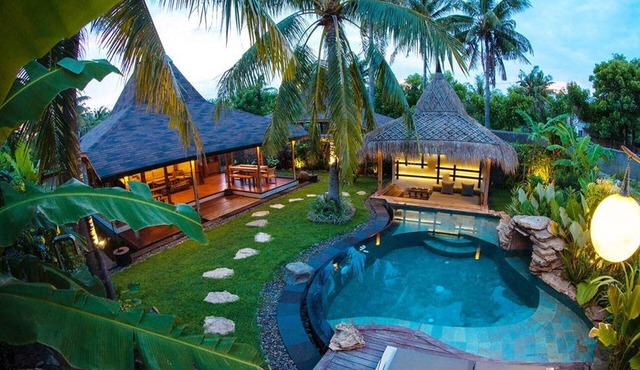 Exotic Luxury Villa with private Pool at Gili Trawangan in Gili Indah