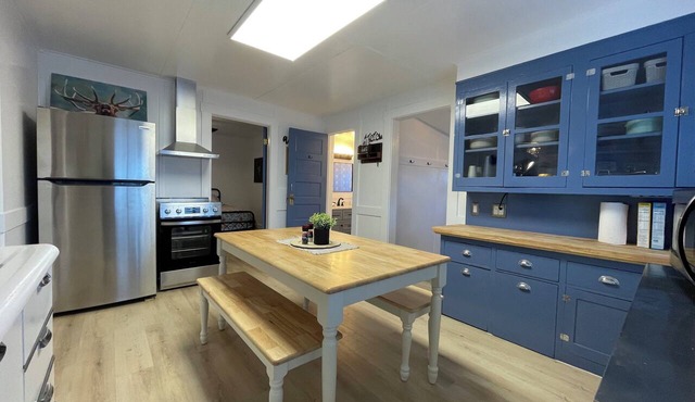 Fun & Charming 3-bed, 2-bath house with WiFi, AC and deck in delightful McGill in McGill