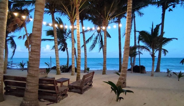 Last virgin beach in Cancun in cancun