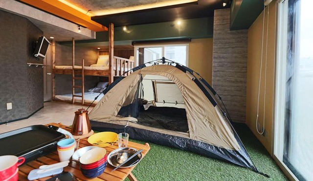 MolinHotels506-夏灯路を楽しむ定山渓ステイ-CampRoom